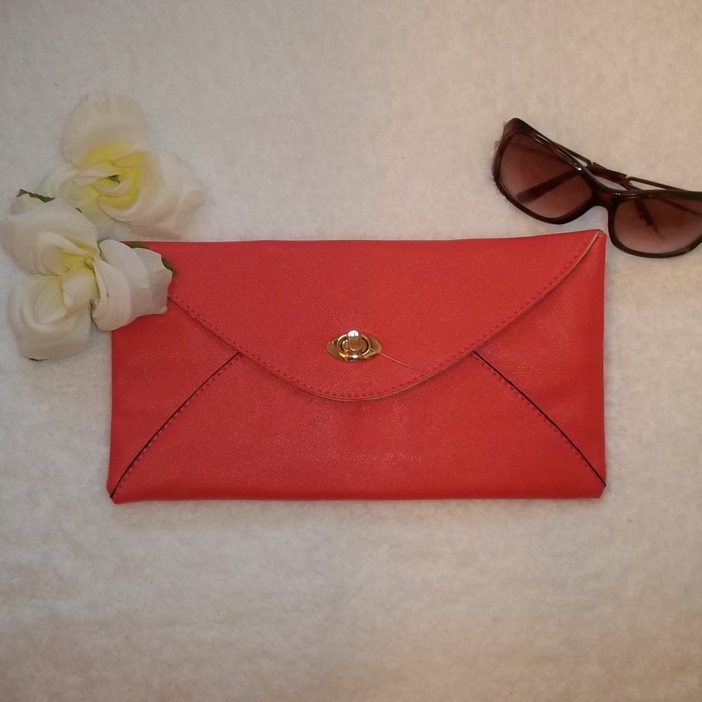 NWT The Royal Standard Collection Red Clutch